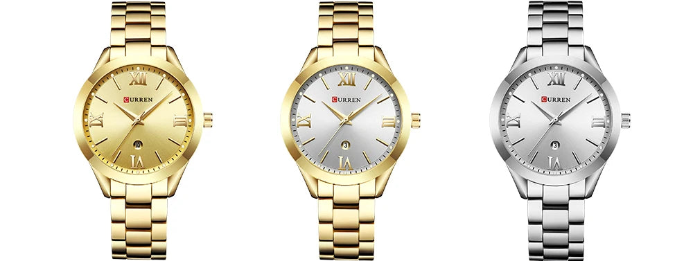 CURREN Classy Women Gold Watch