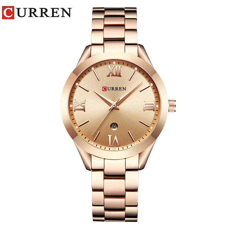 CURREN Classy Women Gold Watch