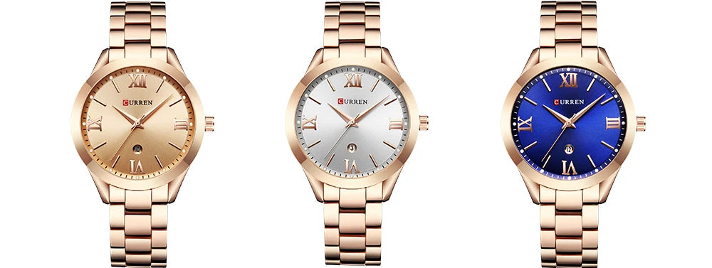 CURREN Classy Women Gold Watch