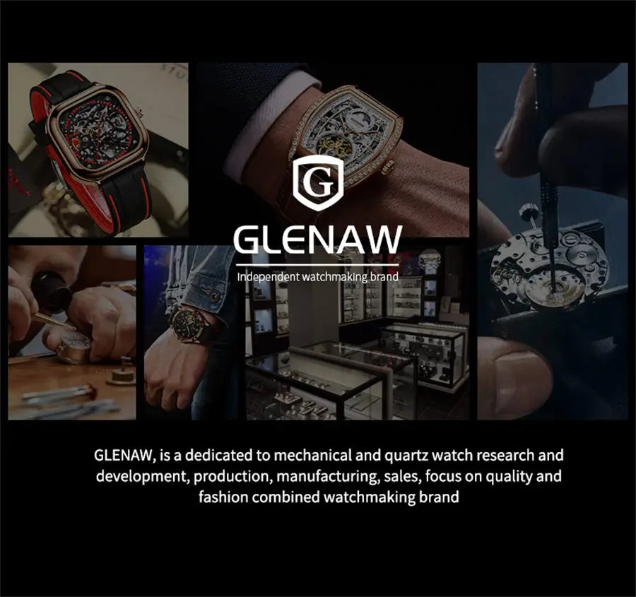 GLENAW Mechanical Watch for Men