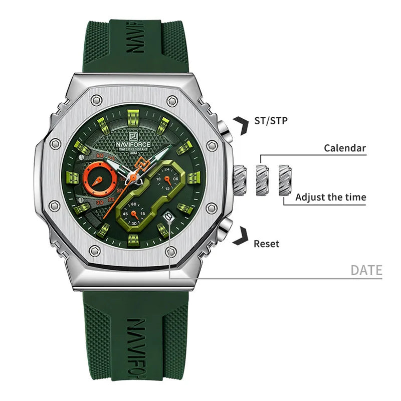 NAVIFORCE Fashion Trend Watch for men