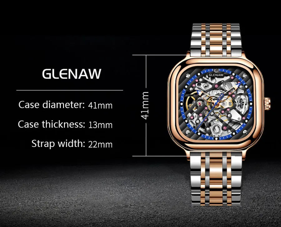 GLENAW Mechanical Watch for Men