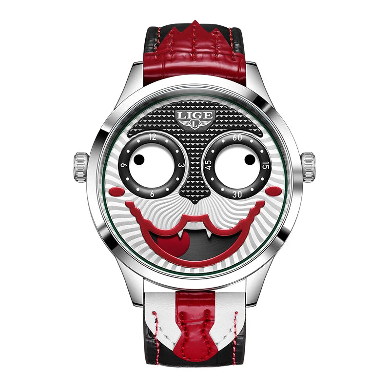 LIGE Cool Joker Watch Men