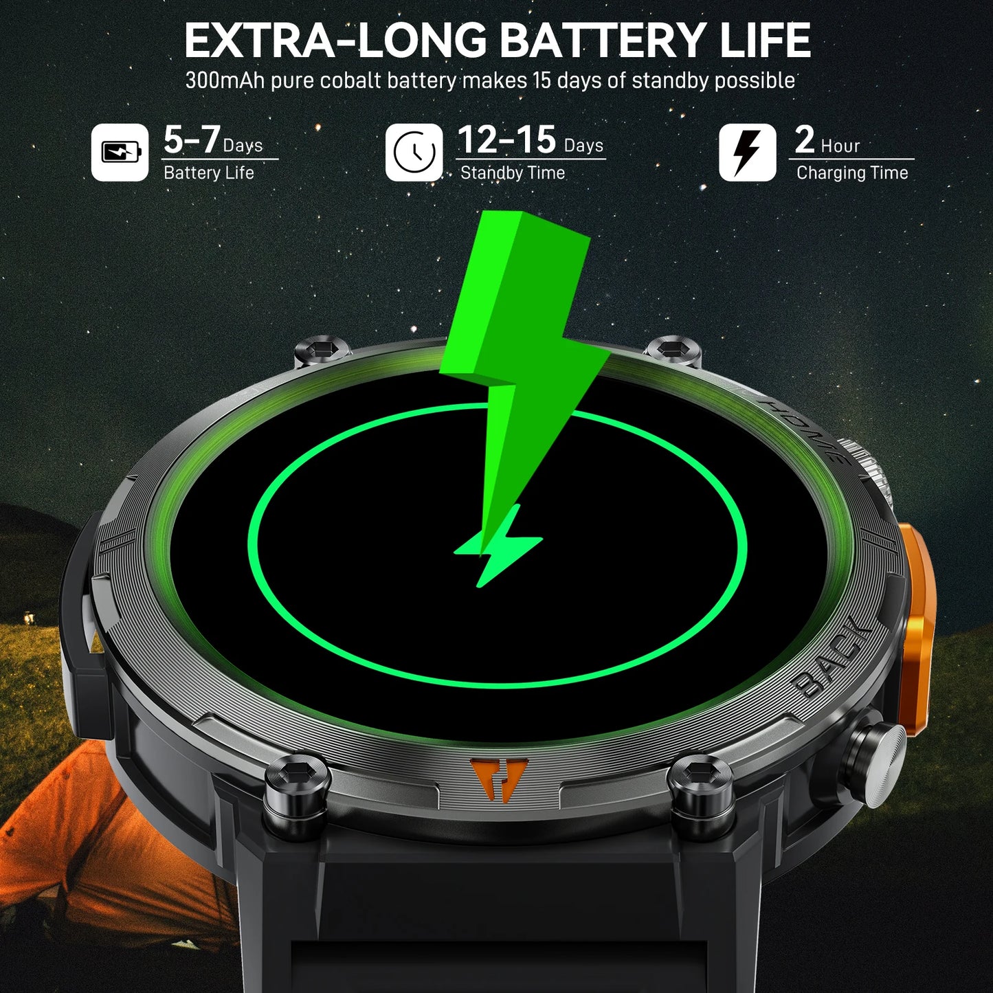 LaNikar Smartwatch For iOS and Android