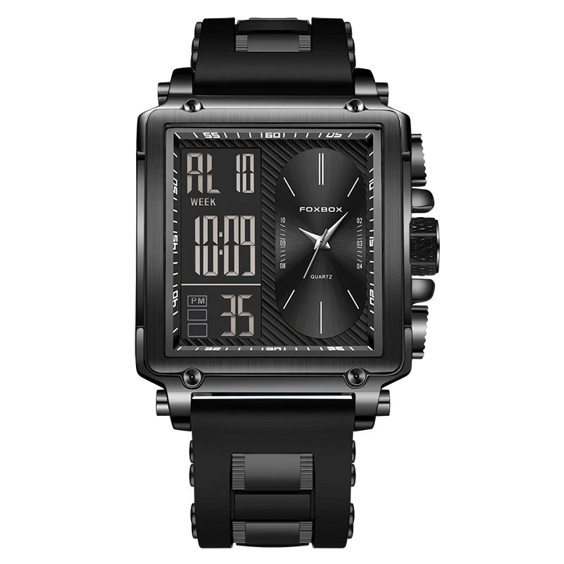 LIGE Fashion Square Digital Watch