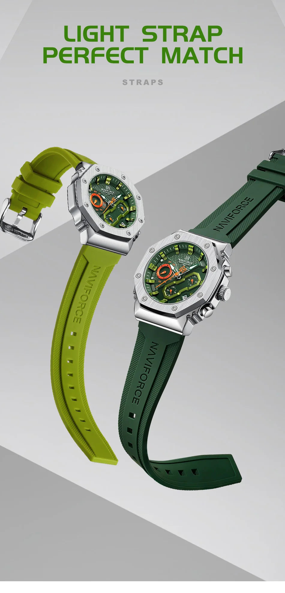 NAVIFORCE Fashion Trend Watch for men