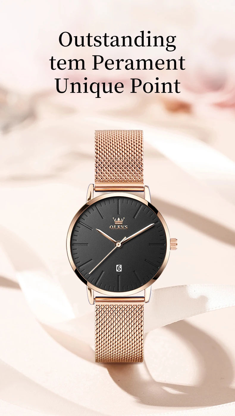 OLEVS Luxury Fashion Watch for Women