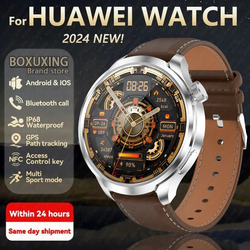 BOXUXING Amoled Screen Smartwatch