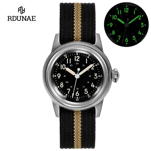 RDUNAE RA05 Vintage Military Watch