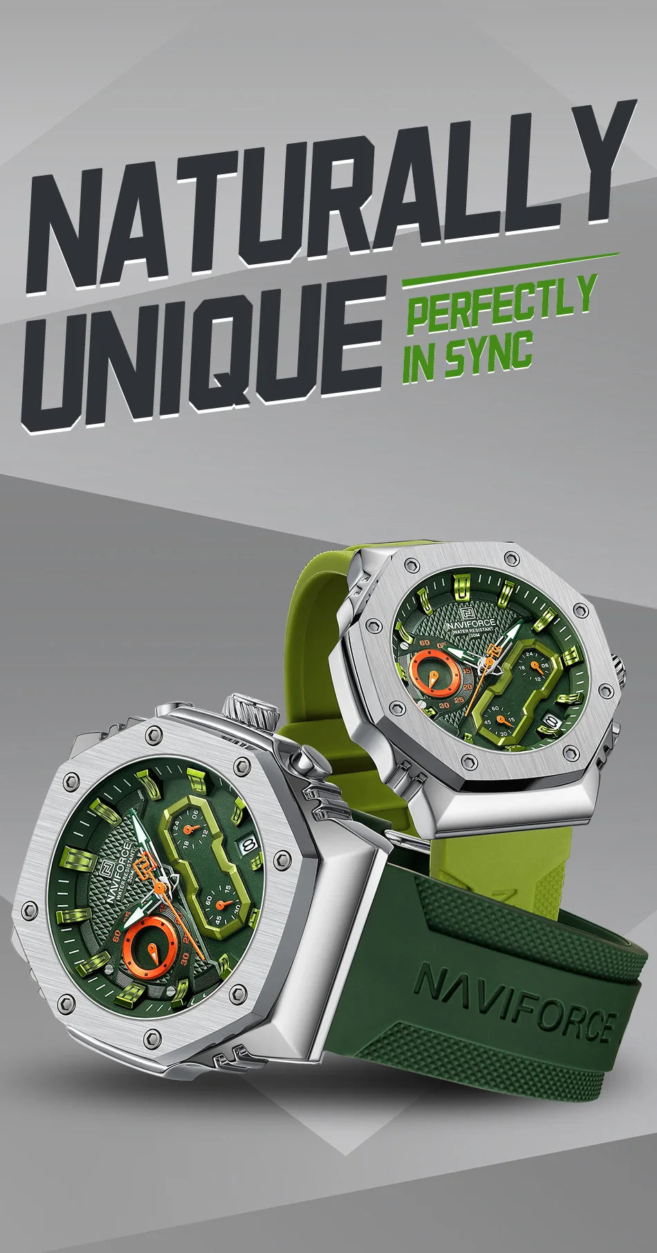 NAVIFORCE Fashion Trend Watch for men