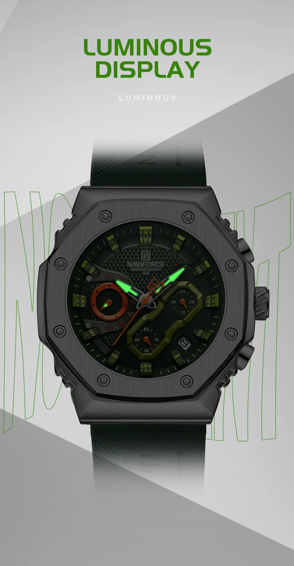 NAVIFORCE Fashion Trend Watch for men