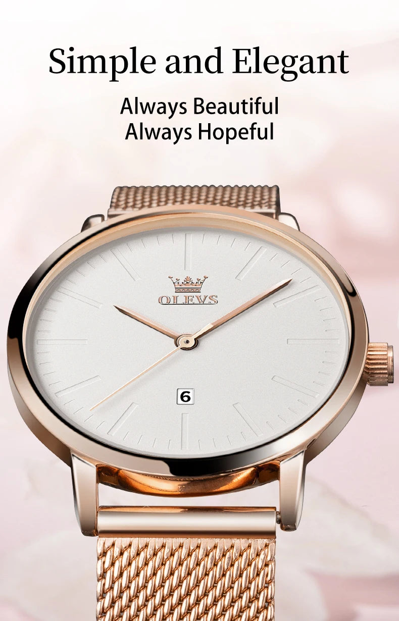 OLEVS Luxury Fashion Watch for Women