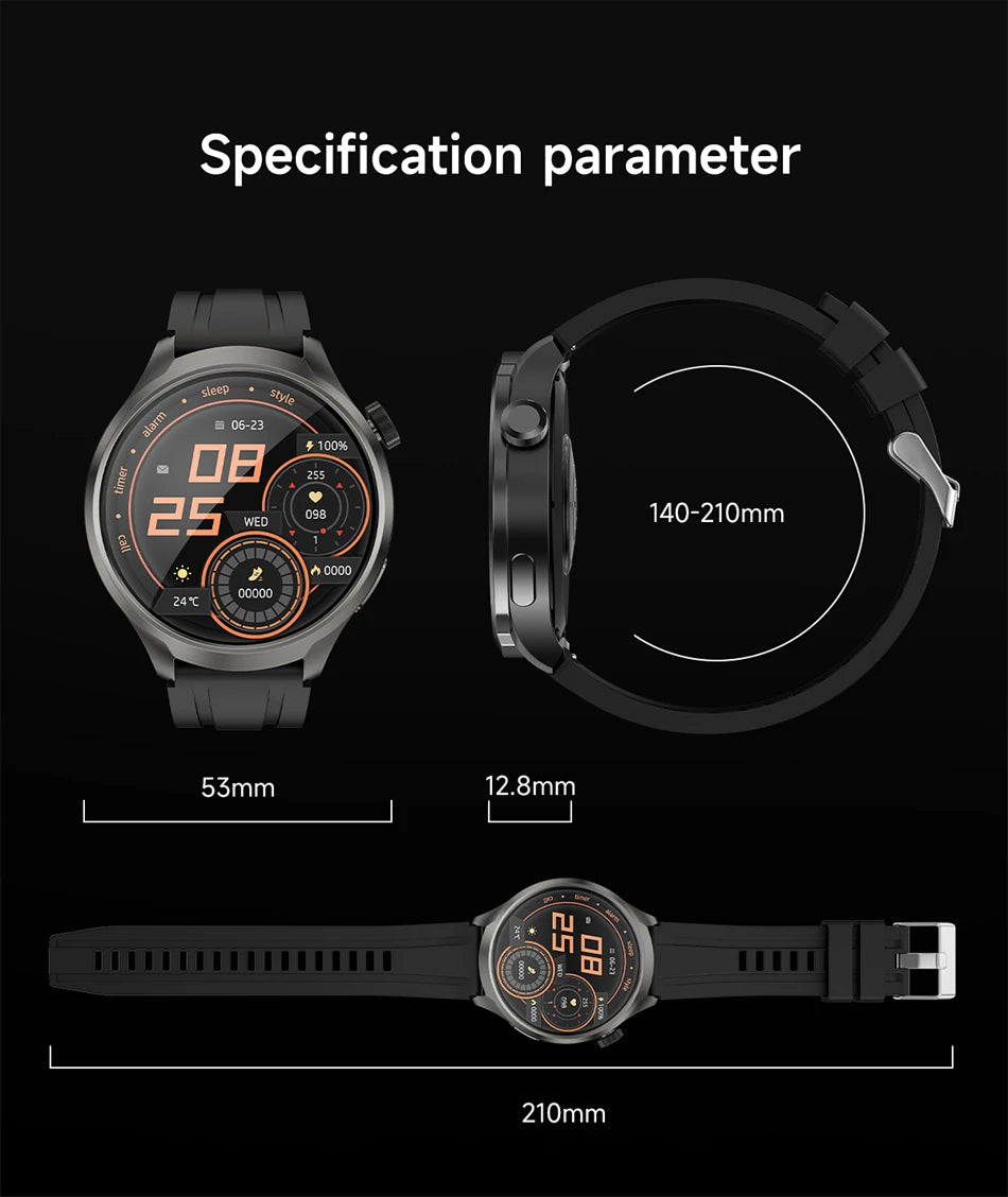 BOXUXING Amoled Screen Smartwatch