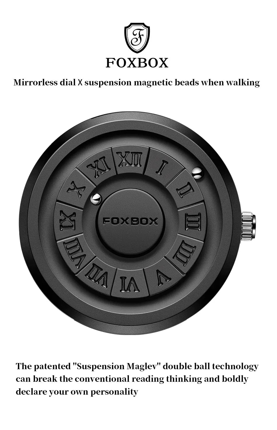 FOXBOX Magnet Watch.