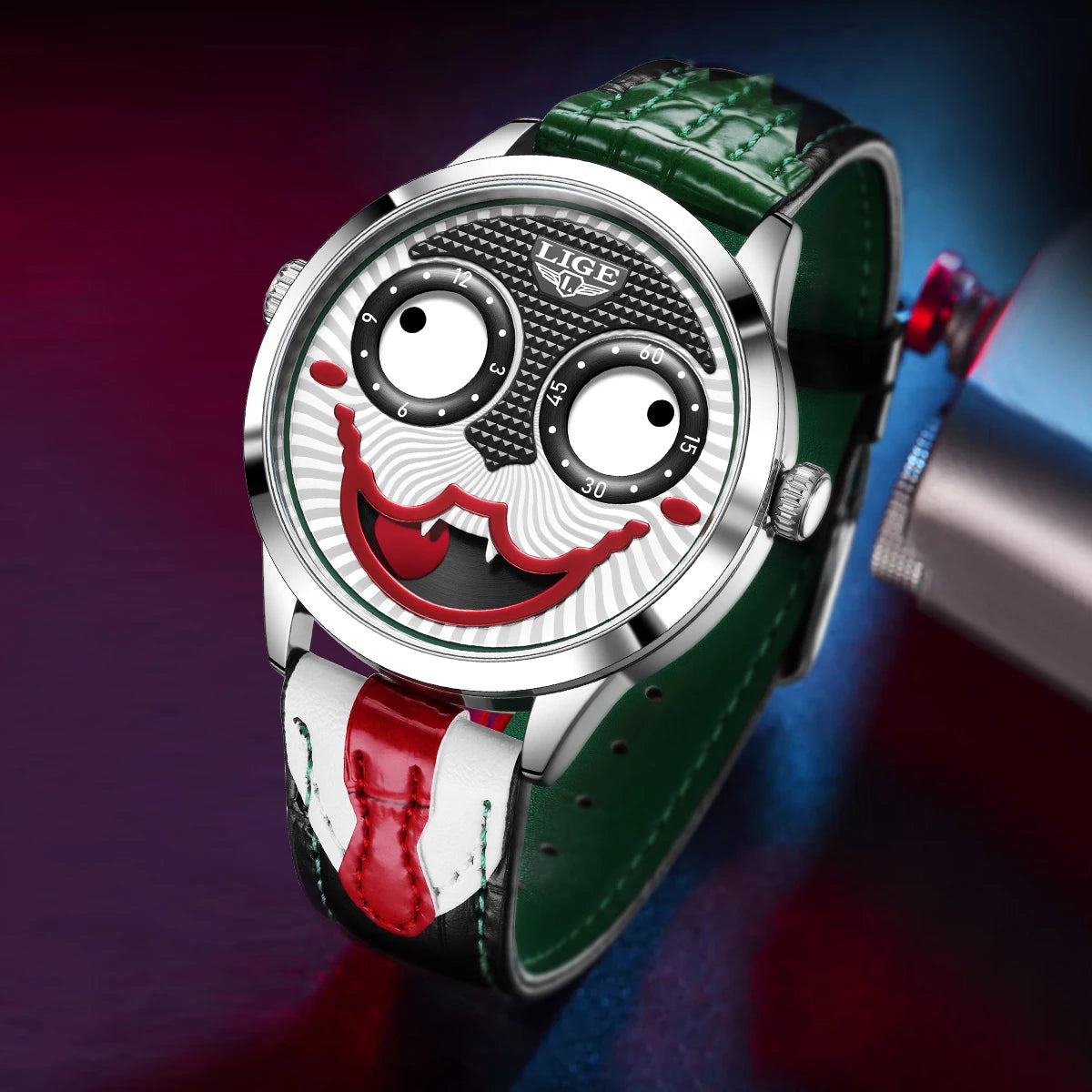 LIGE Cool Joker Watch Men