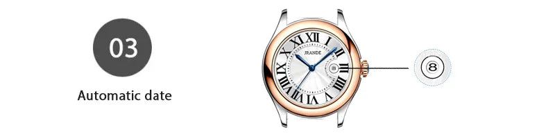 JRANDE Luxury Watch For Women