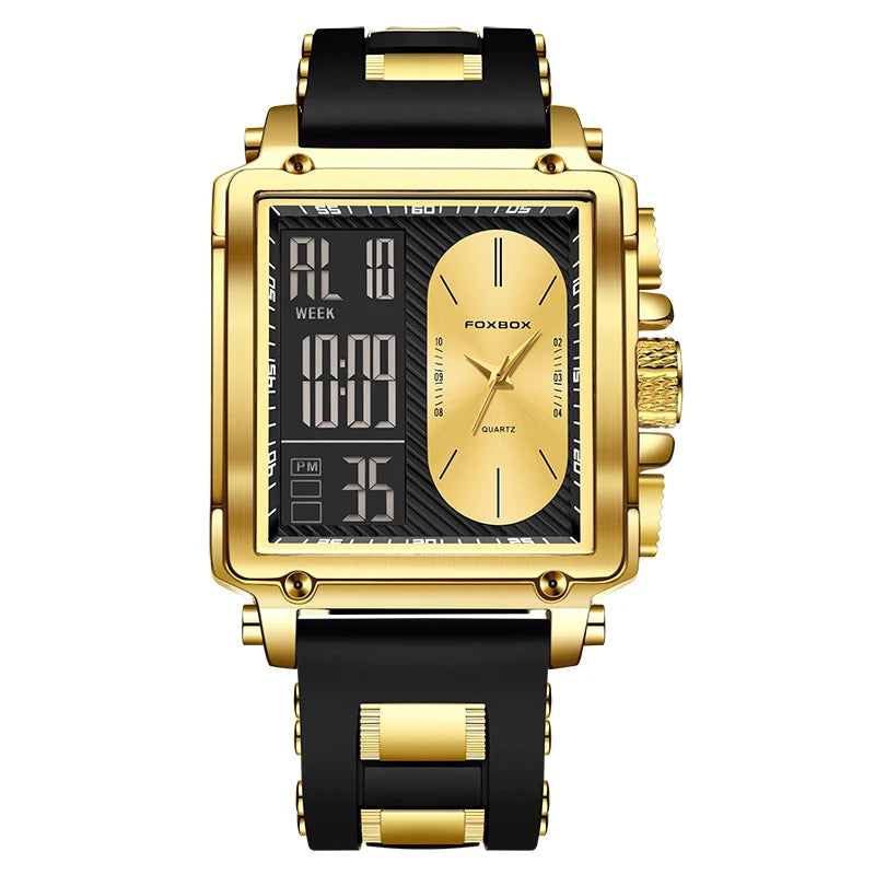 LIGE Fashion Square Digital Watch