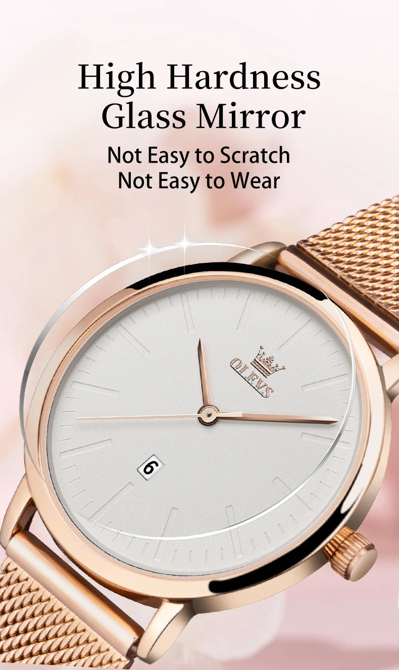 OLEVS Luxury Fashion Watch for Women