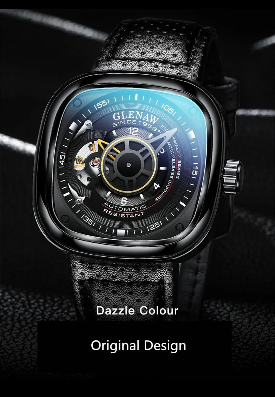 GLENAW Mechanical Watch for Men