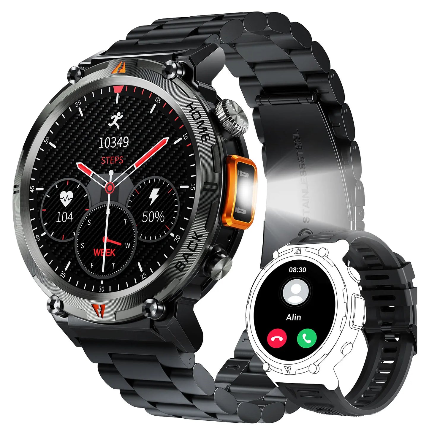 LaNikar Smartwatch For iOS and Android